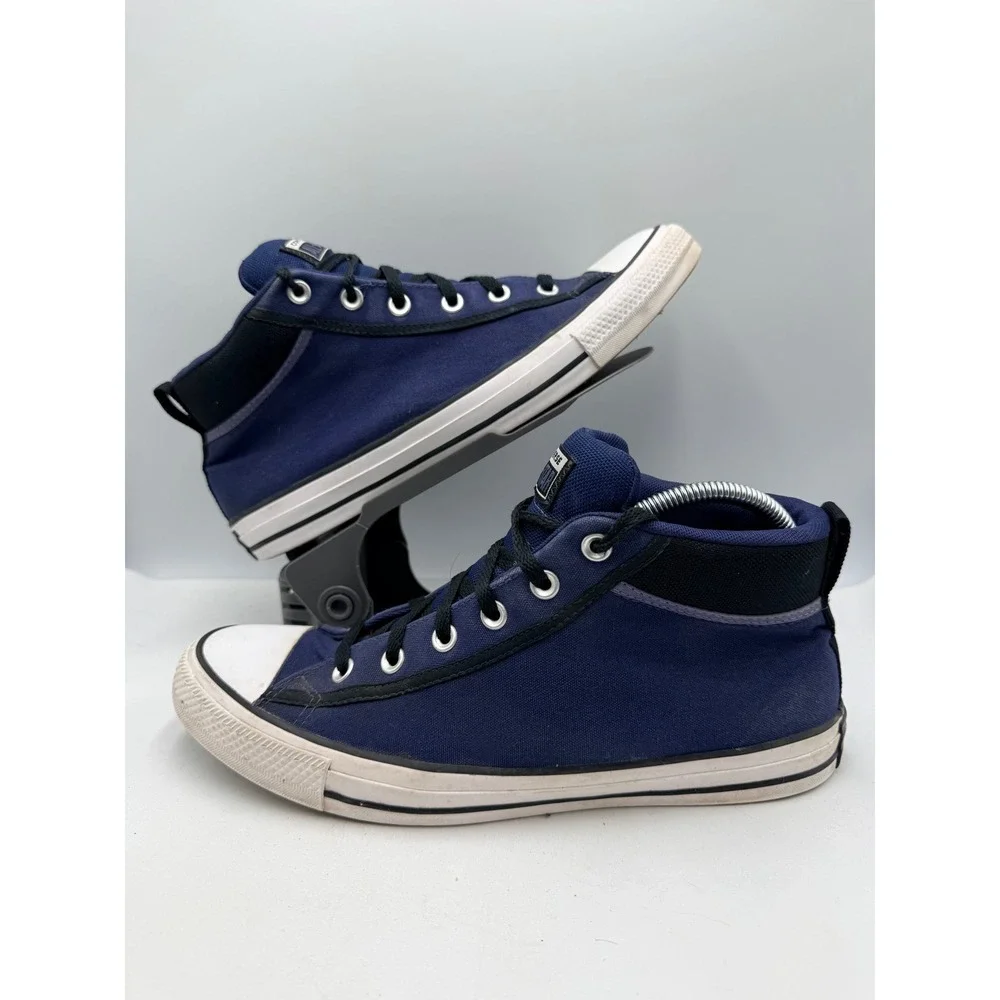 Converse All Star High Street Mens 10.5 Navy Blue  Mid Top Sneakers